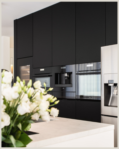Kitchen Suite Modern Zwart