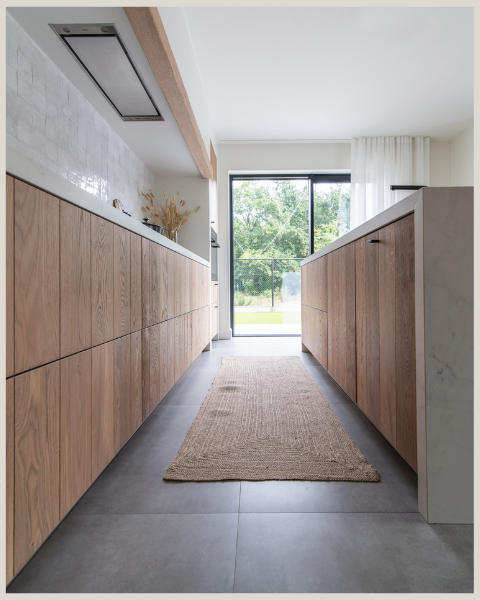 Kitchen Suite Hedendaags Hout En Wit